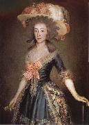 Francisco Goya Countess-Duchess of Benavente Germany oil painting artist